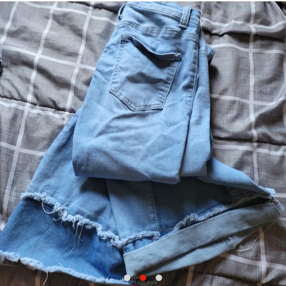 High Waisted Double Layer Jeans - image 2